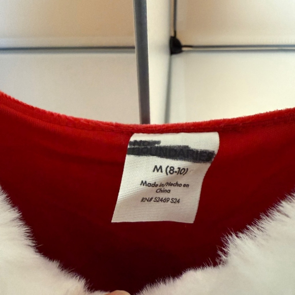 No Boundaries Christmas Women's Santa Sequin Jumpsuit Red Size M NWOT - Picture 6 of 10